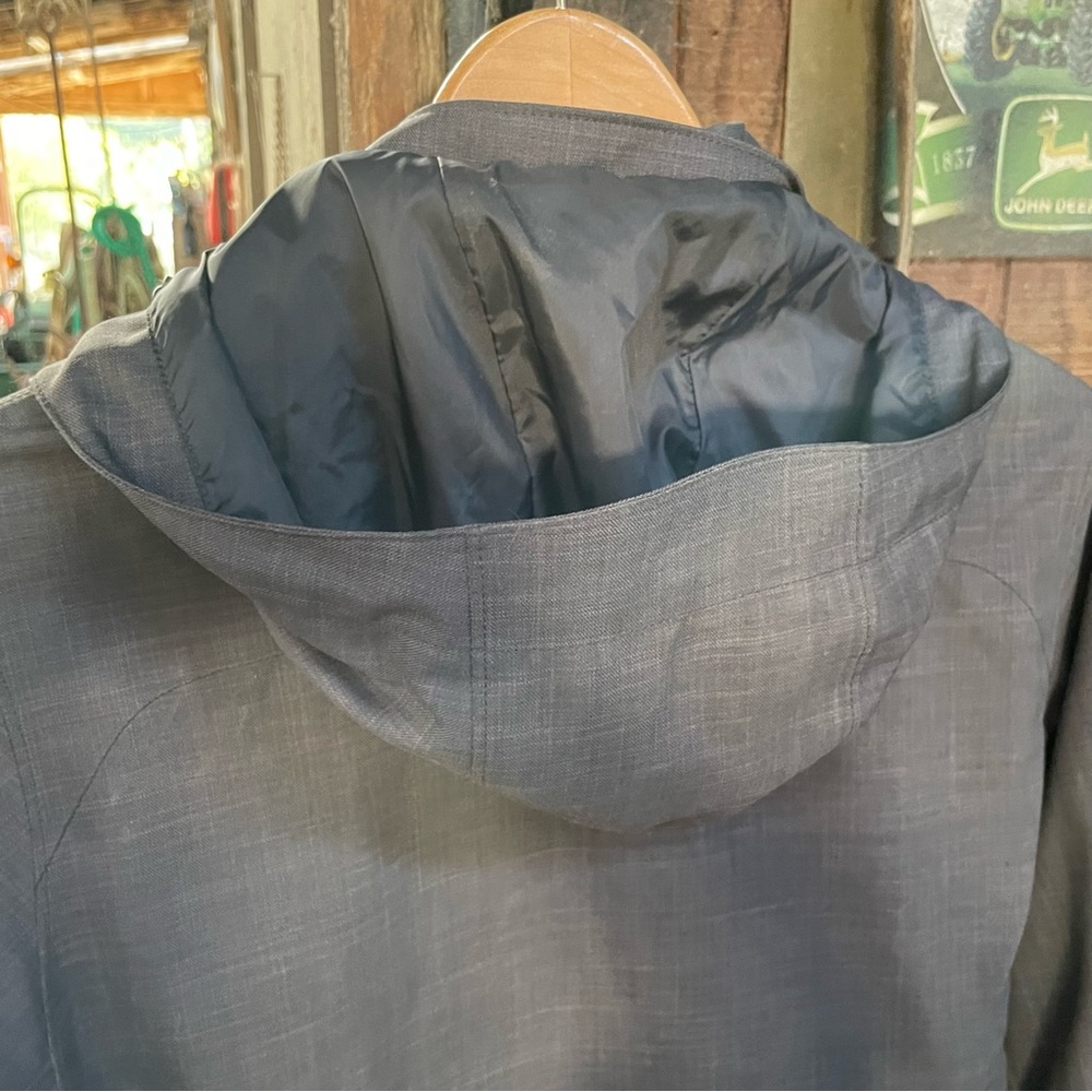 Riding Jacket Rain Coat Hooded Ladies Size S Water Repellent Waterproof - Picture 9 of 13